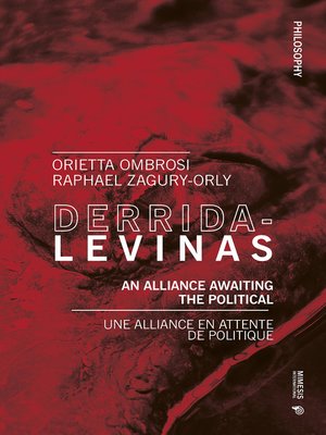 cover image of Derrida-Levinas